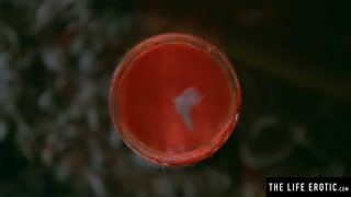 Fairytale beauty fucks herself to orgasm with a brush handle