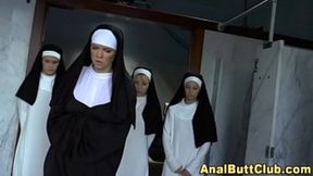 DOMinant Nun Gives Rough Ride