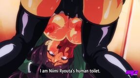 Ass pumping makes her face become an ahegao - hentai porn