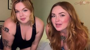 Jerk and Cum to our BIG Asses (wmv)