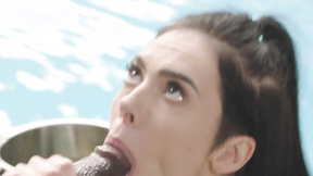 ”Cheating Marley Brinx engulfes huge black dick in her asshole”