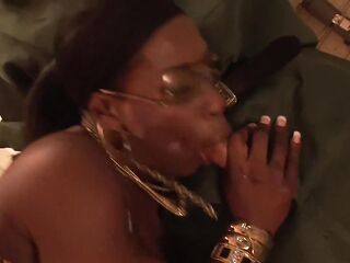 Melvina Takes 2 Dongs On The Hospital Patio