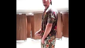 McPuppy - Jerk Off in Public Bathroom