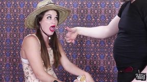 ”Kendra Heart bound beauty getting mouth screwed”