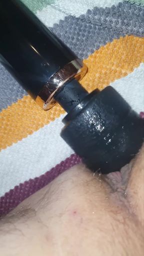 I'm Riding a Dildo, Natural, Blue, Huge