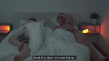 Step Mom Shares Bed with Step Son After Fight—Cums Inside!