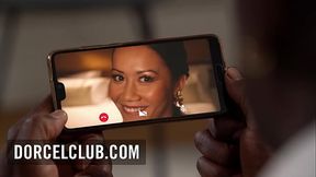 Sexy threesome on webcam with Mailyne