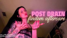 Post Drain Findom Aftercare