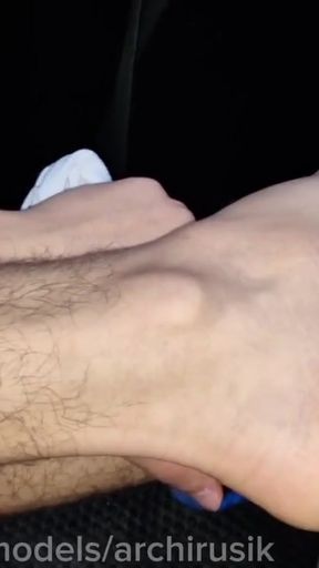 A stranger fucked me hard on the side of the road without a condom and gave me a lot of cum   Clip 2