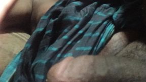 Play own ass with big toy