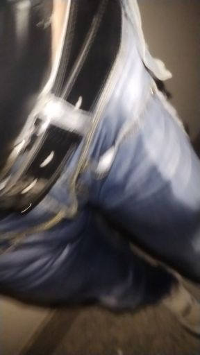 male dress up feminine wet himself