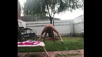 PLAYING NAUGHTY NAKED GAMES OUTSIDE