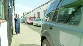 A couple of blonde tarts like to watch a hardcore action