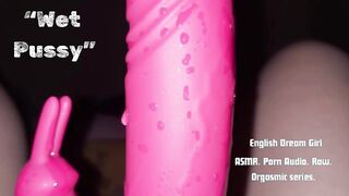 Soggy Crotch. Erotic audio porn. Vibrator. Raw female moaning. Cumming.