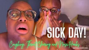 SICK DAY! - Royal Ro coughing, throat clearing + nose blowing hd mp4 1080p