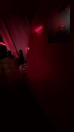 Morning Masturbation with Big Red Balloon