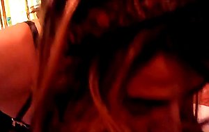 Mina takes cum in mouth