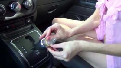 Horny milf fucks a gear stick rough... - nsfw247