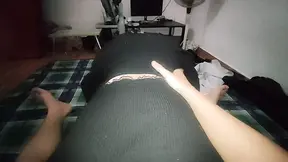 My Best Friend's Asian GF Gives Great Sucking BJ