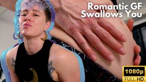 Girlfriend Swallows You to Be Closer - Vored by Your Sweet Romantic Partner Jaq Quicksilver - nonbinary, soft domination, belly, tummy, non-nude - 1080p mp4