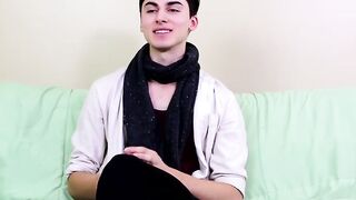 BoyObsession.com - Alex Ria's horny twink stuffed with a huge dildo fun now