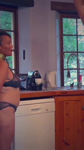 Iconic moment from &quot;Dominatrix Mistress April - Wanky Slave&quot;