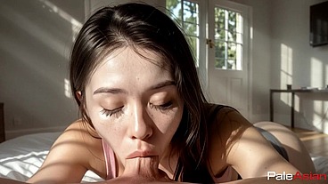 I had sex with my step sister's Asian friend when it was just the two of us [AI]