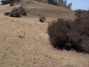 😈BLOWJOB On The Beach, I Hope Nobody DISCOVER Me