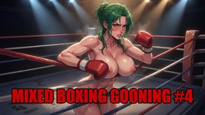Mixed Boxing Gooning #4: Domme's Ring of Surrender