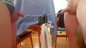 Bf First Time Sounding Double Cumshot At End Of Video