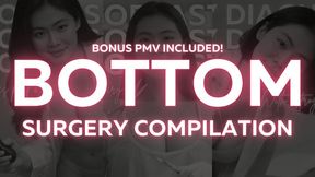 Bottom Surgery Compilation - Clinical Sissy Diagnosis, Doctor Vaginoplasty Prep & Surgery, Doctor Examines Your Post Op Pussy