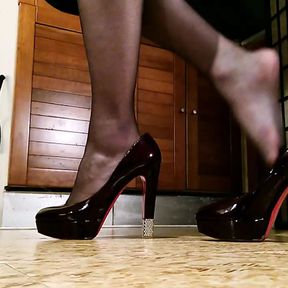 In Louboutin Heels