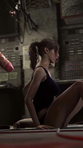 Persistent Evil 2  Futa Excella &amp; Futa Jill X Claire Redfield