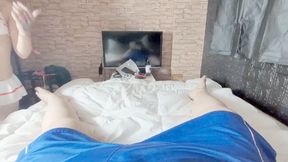 APPLYING A MANUAL TREATMENT ON MY DELICIOUS PATIENT - BY BABE - CLIP 1