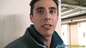 Muscled Latino Sucks And Rides Cock Bareback