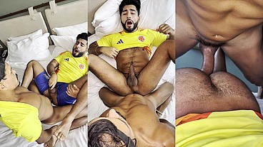 Brazil vs Colombia — I Fuck the Footballer Hard — 37 min