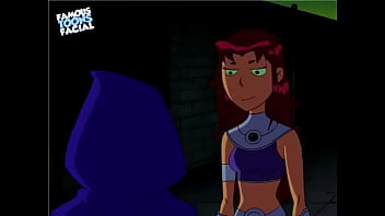 teen titans starfire fucks raven