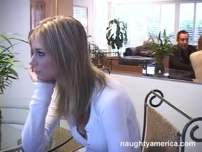 Brooke Brand Fucking in the Bedroom with Her Small Tits