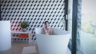 Beautiful French Clara Mia Craves Ricky's Rock Hard Cock