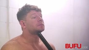Intense Encounter Behind Bars: Michael Fly and Lucy Mendez in a Steamy Prison Shower