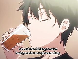 Comics stepsisters urinate and screw in the chaps's washroom