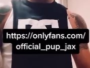 drinking piss from public restroom urinal on all fours ass up