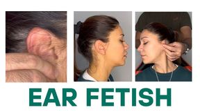 A friend pulls my ears until they are very red