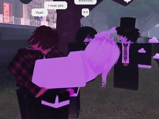 getting banged by multiple boyz in public (roblox)