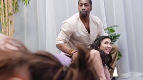 Alexia Anders, Anny Aurora And Robby Echo In Proud Pervs: Hotter Yoga