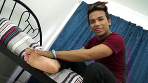 Str8 Boy Derik Foot Tease