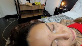 Intense Breast Sucking Between Two Real Lovers - By Babi Ventura and Megera - CLIP 4