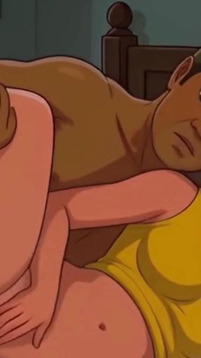 Indian Busty Bhabhi Hard Fucked by Devar ( AI generated )   Clip 1