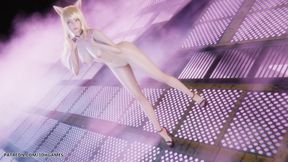 [mmd] T-ara - Day by Day Ahri Sexy Naked Dance League of Legends Hentai Uncensored 4K 60fps