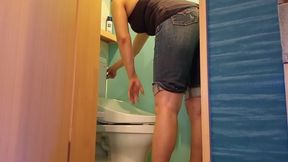 Filming a Bathroom on a Certain Day